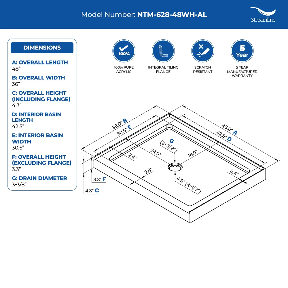 NTM-628-48WH-AL