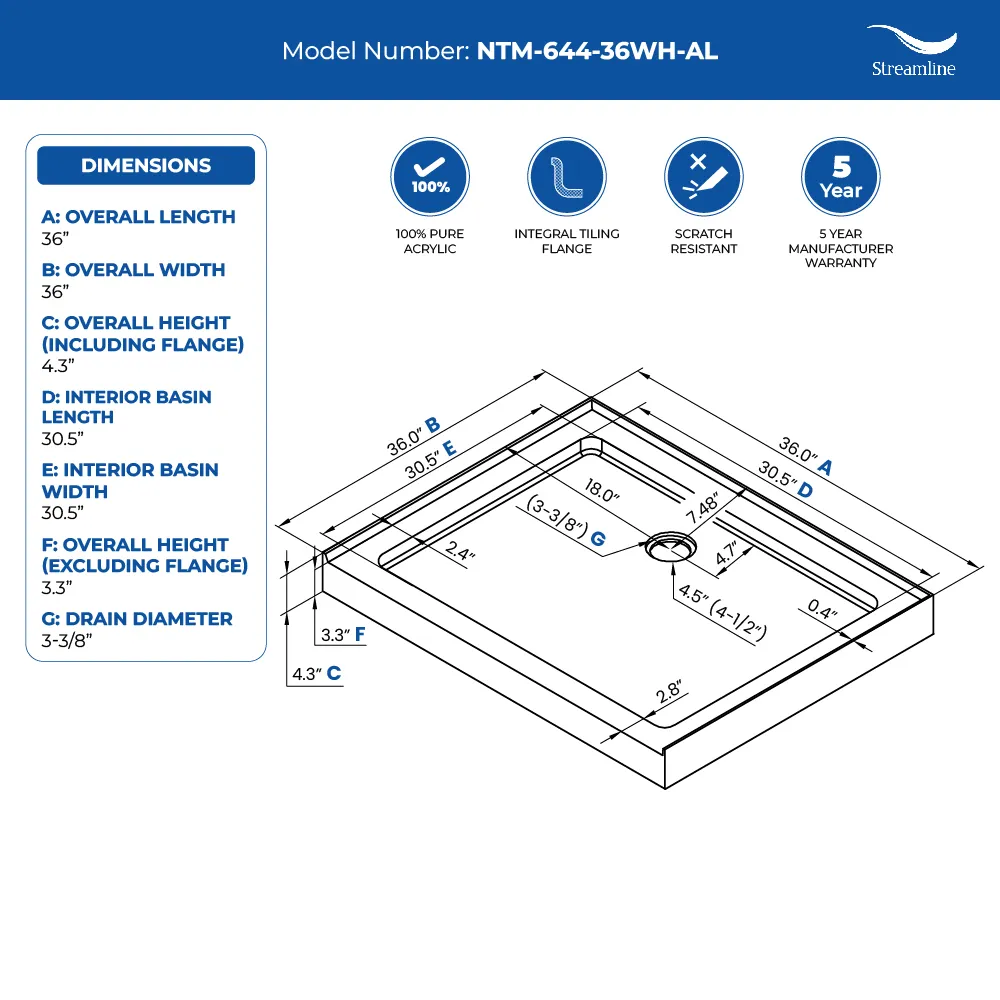 NTM-644-36WH-AL