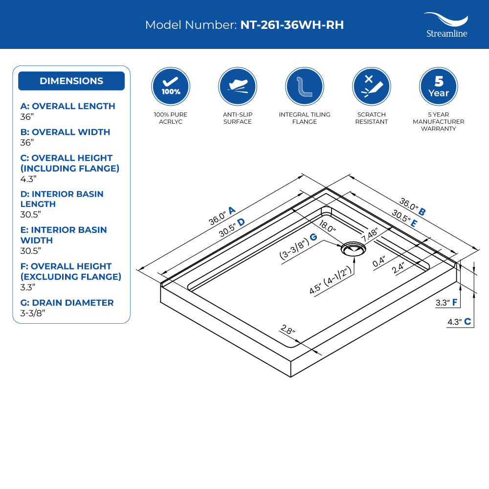 NT-261-36WH-RH